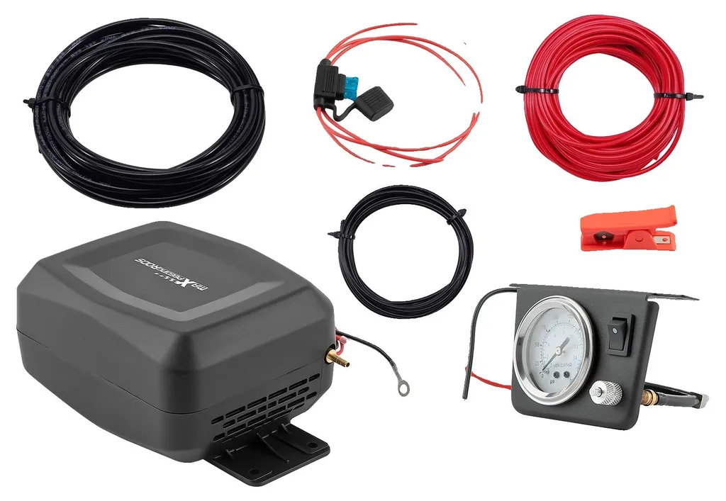Kit contrôle débit d'air 100 PSI max universel en caoutchouc 9001
