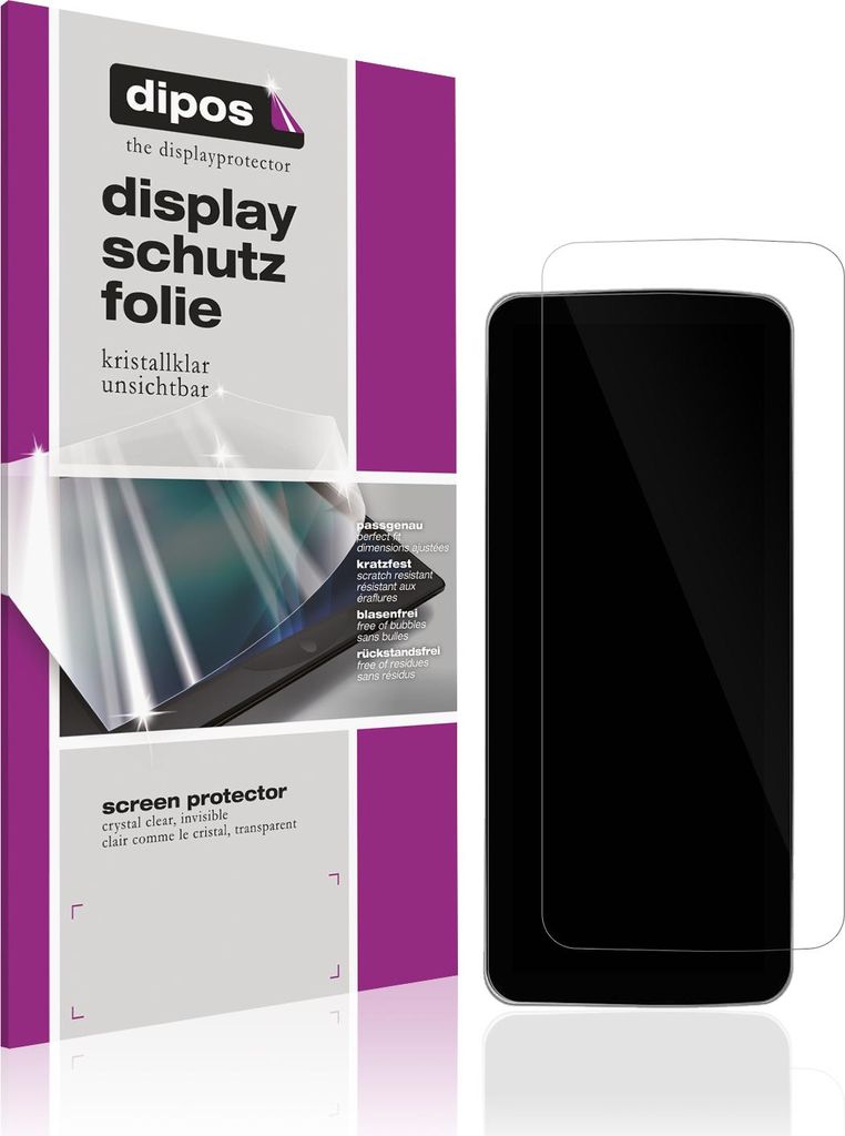 2x Schutzfolie für Ninetom Car Radio 12.3 Zoll klar Displayschutzfolie Folie Display Schutz dipos