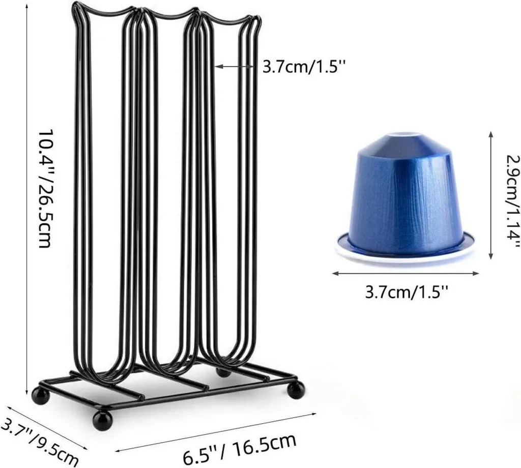 Range-Capsules Nespresso Original 42 Noir - Solution Gain de Place - 6