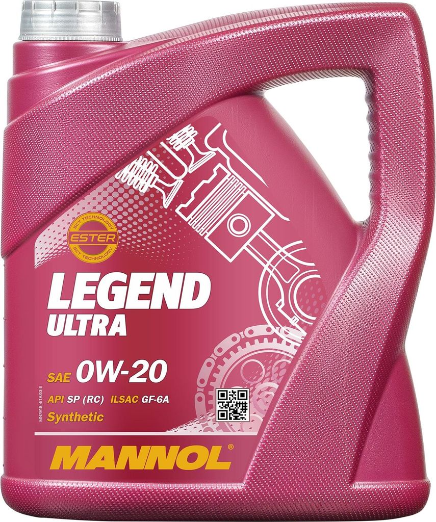 MANNOL LEGEND ULTRA 0W-20, 4 Liter Produktbild 