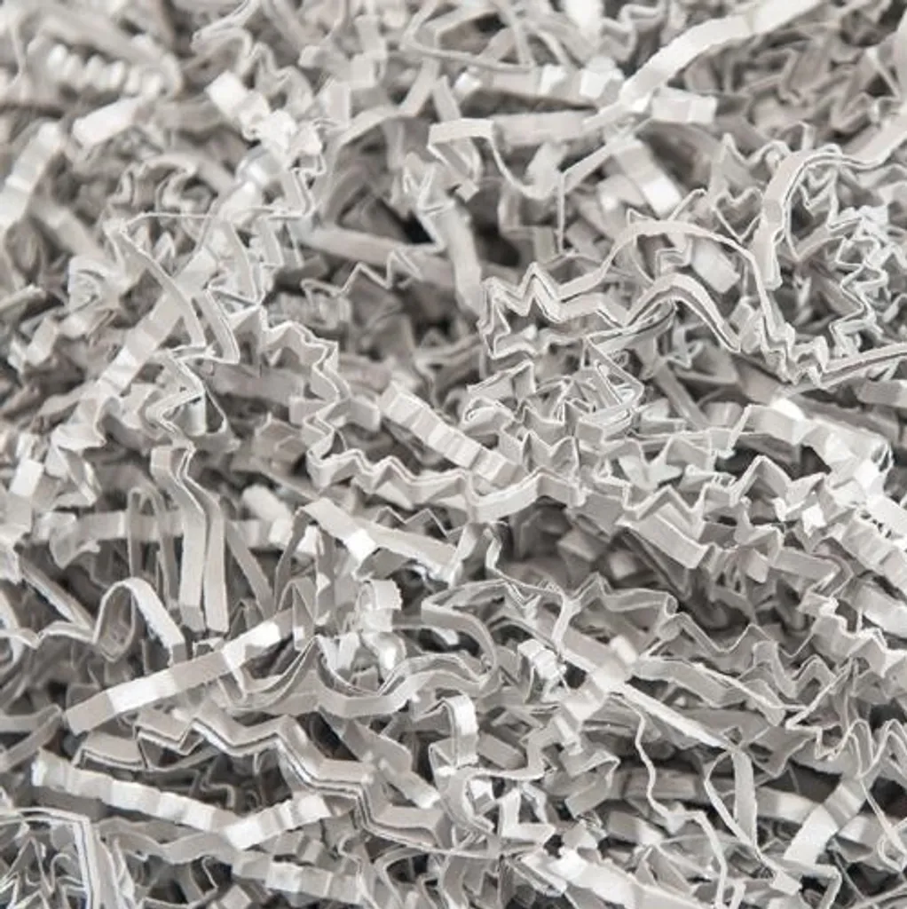 SizzlePak Argent 10kg de Frisure en Papier Zigzag pour Colis Cadeaux