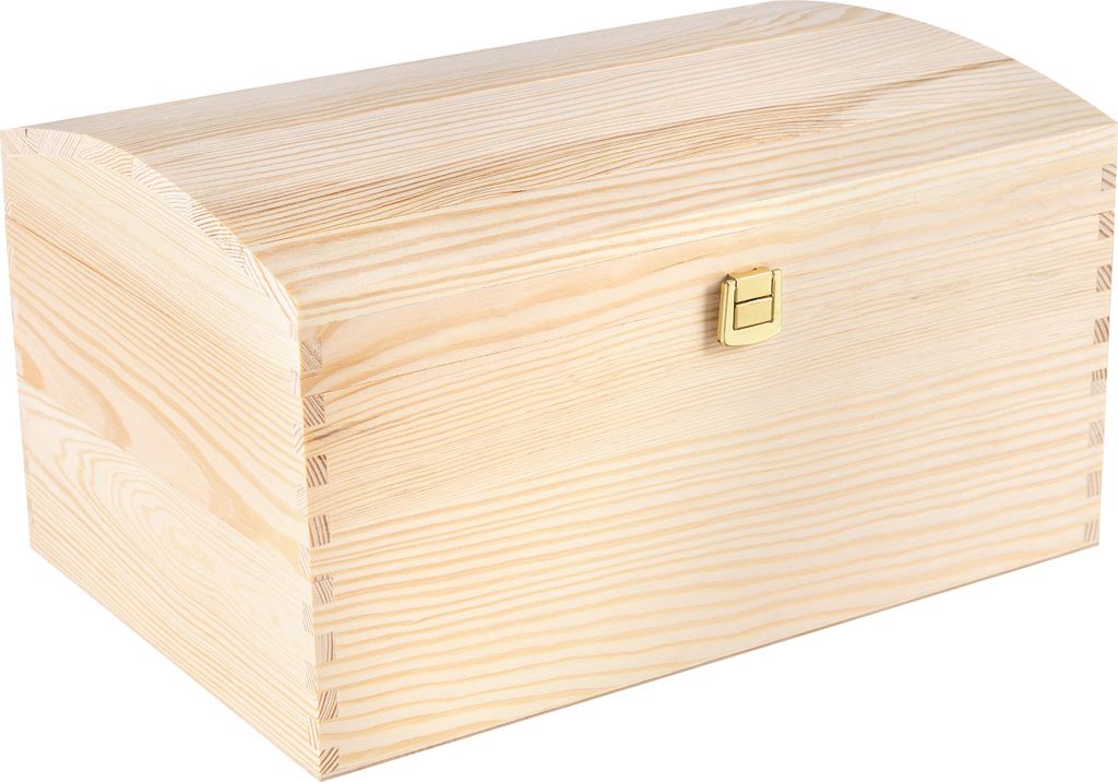Creative Deco Coffre Boite Rangement en Bois 34,5 x 25 x Image du produit 