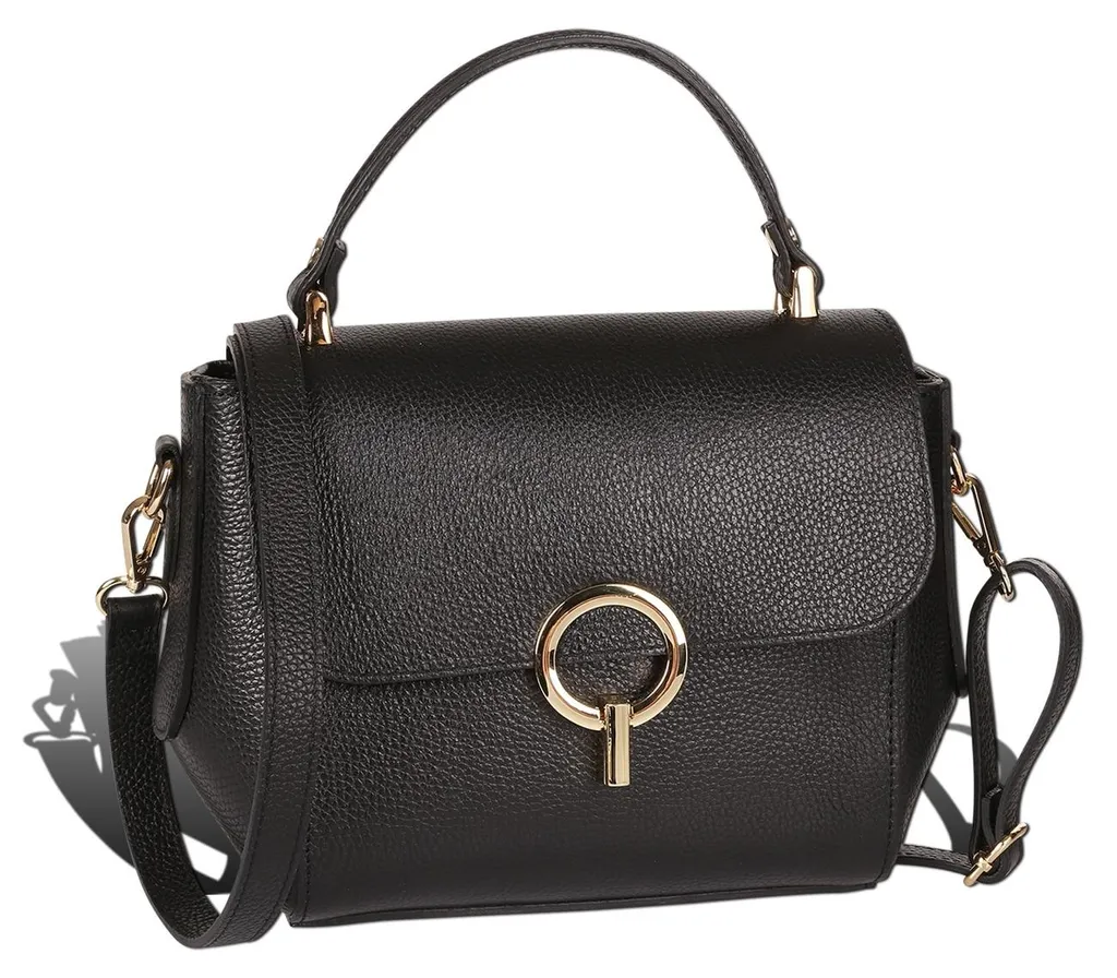Sac de ville noir Toscanto format idéal pour le travail et les sorties