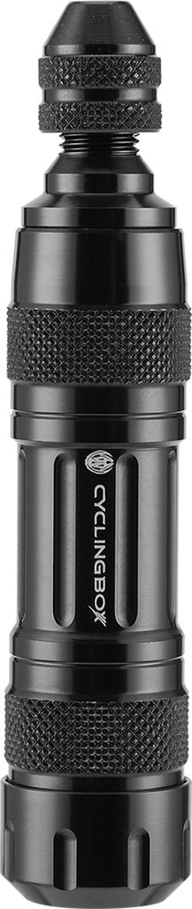 Tubeless Bike Tire Repair Kit Ultraleichtes Vakuum-Reifenreparaturwerkzeug aus Aluminiumlegierung fš¹r Mountainbike-Automobile 3 Reparaturstopfen...