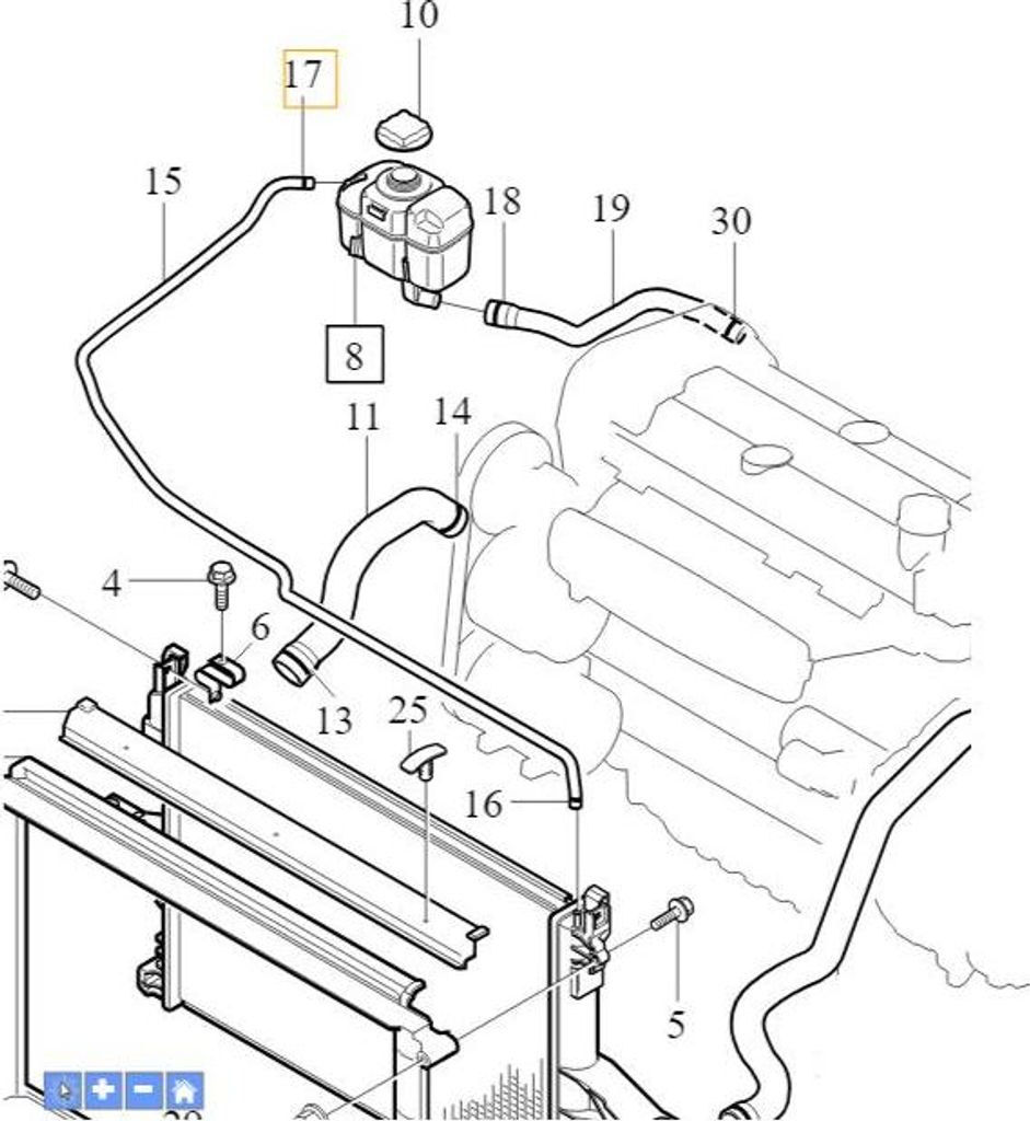 VOLVO Wasserleitungsschelle 976577 OE