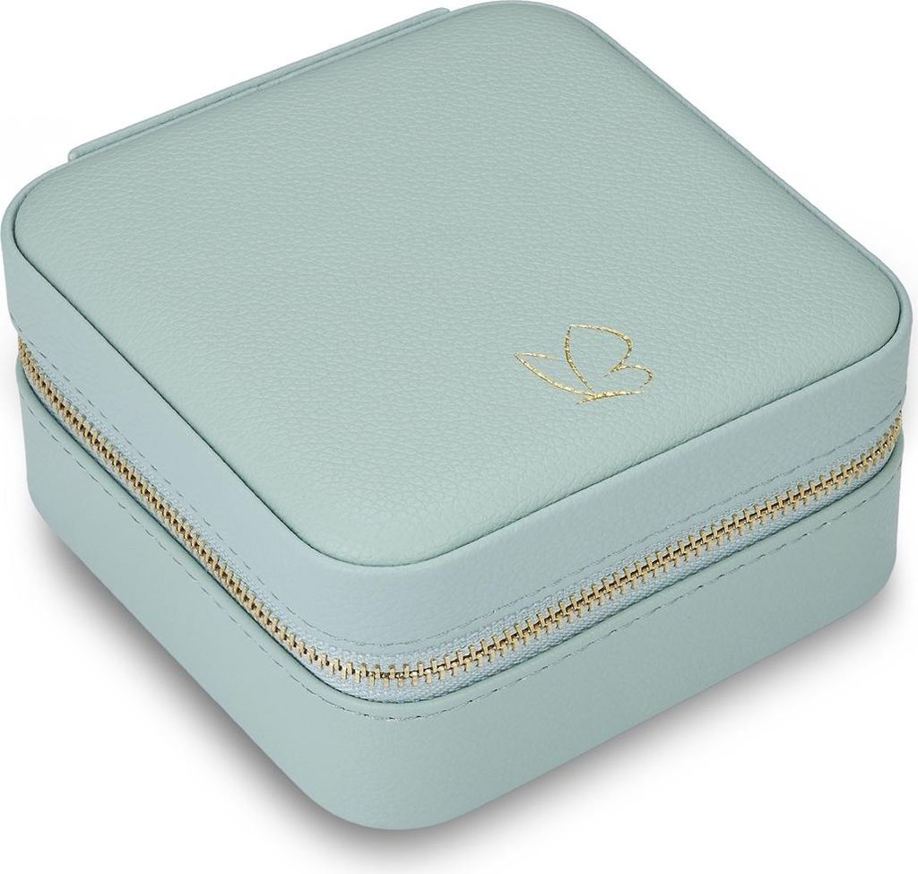 Glanzstücke München Reisetäschchen Kunstleder teal 50081026