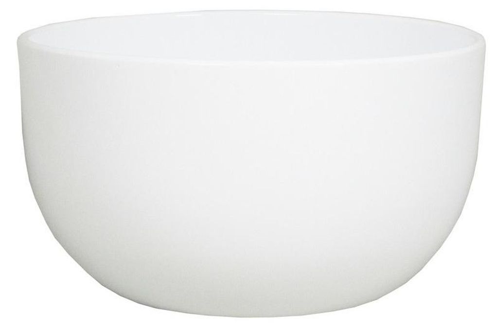 Floran Blumentopf - Schale - weis - Keramik - 26 x 14 cm