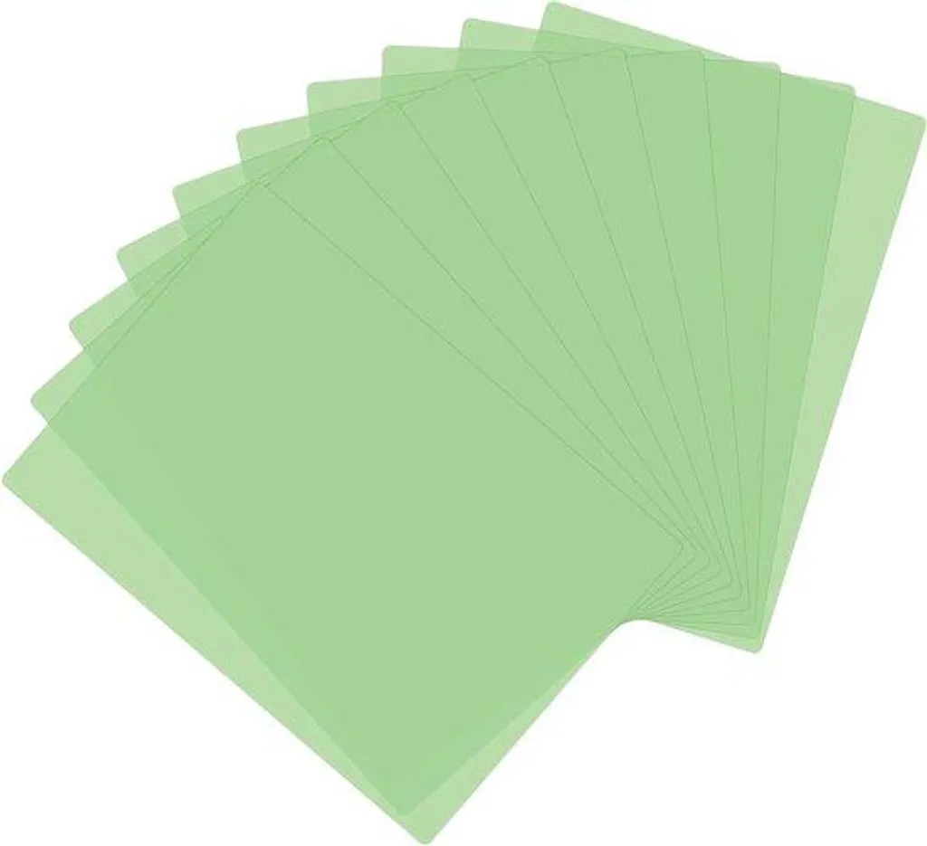 Accessoire de rangement vert pour lunettes de lecture : lot de 10 films
