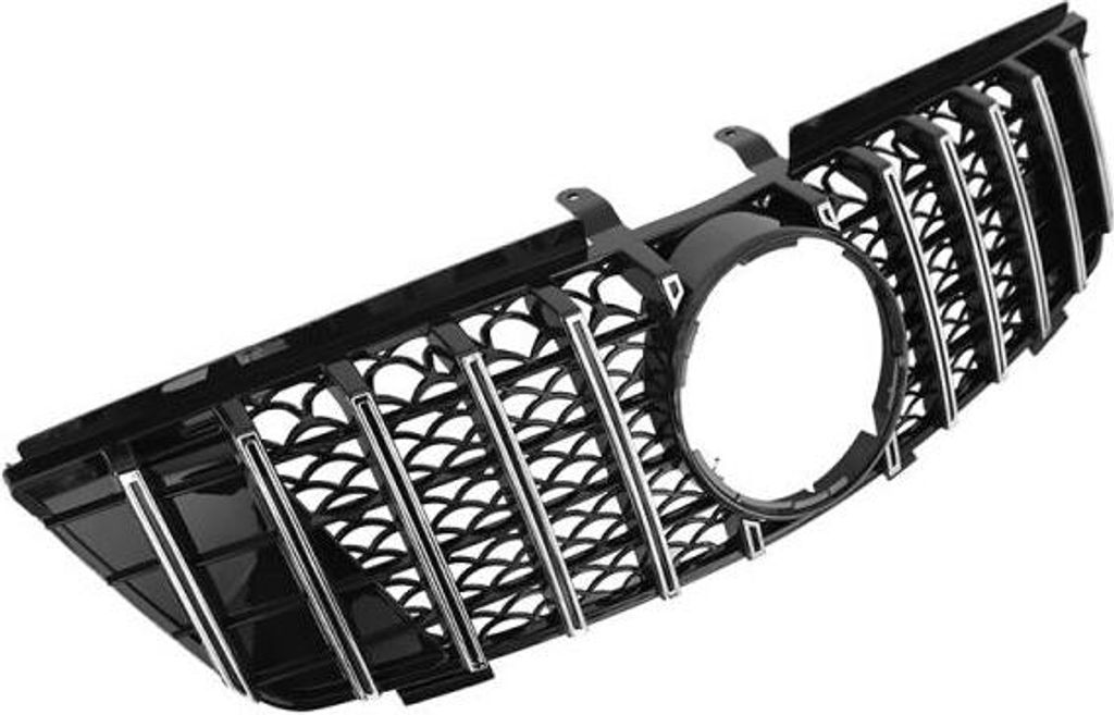 Calandre Sport Black Chromée adaptable sur Mercedes Classe Image du produit 