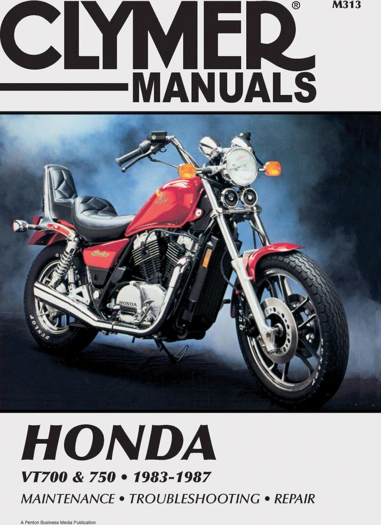 Honda VT700 & VT750 Shadow Motorcycle (1983-1987) Service Repair Manual