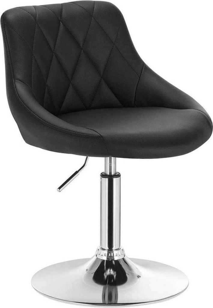 Luxus-Barhocker – Industrial – Dunkelgrau – 2er Set – Mit Rückenlehne – Höhenverstellbar – Samt