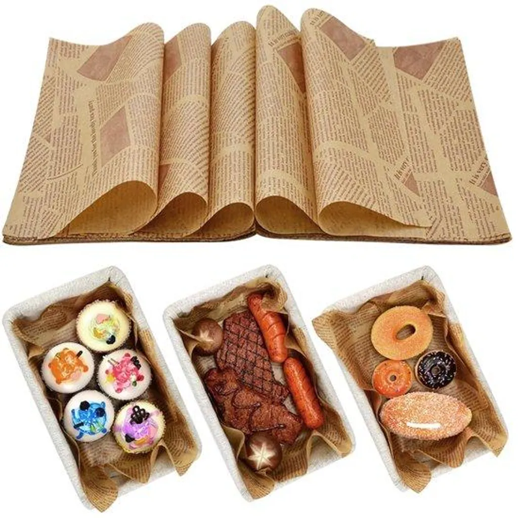 Papier cuisson vintage réutilisable 150 pièces anti-adhésif et durable