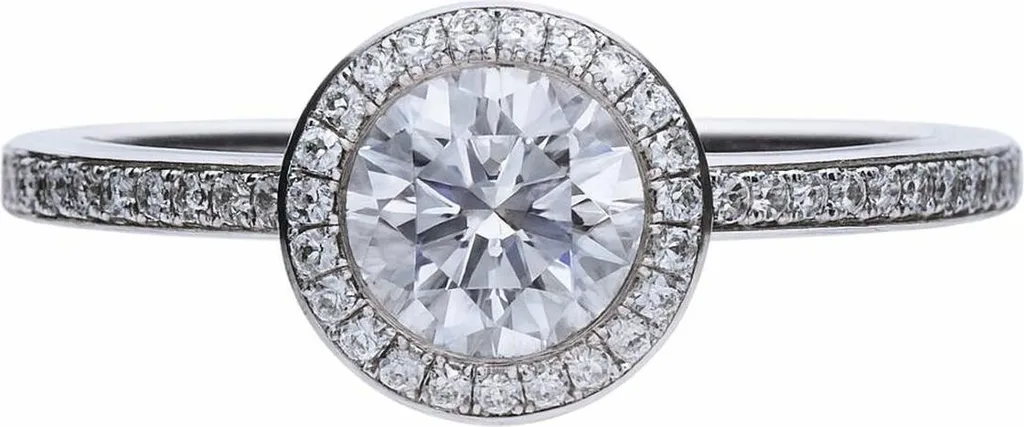 Diamonfire 6114021082160: Anello Solitario Argento e Zirconia Ideale - 1