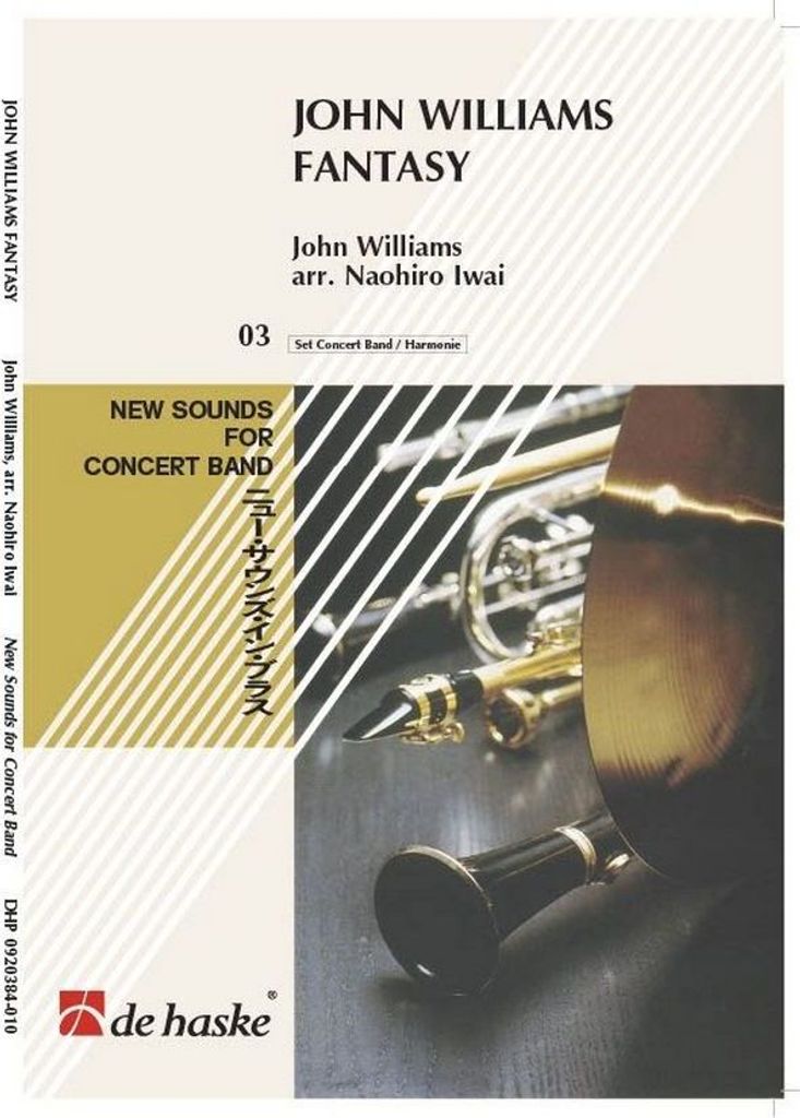 John Williams Fantasy For Concertband Score+Parts