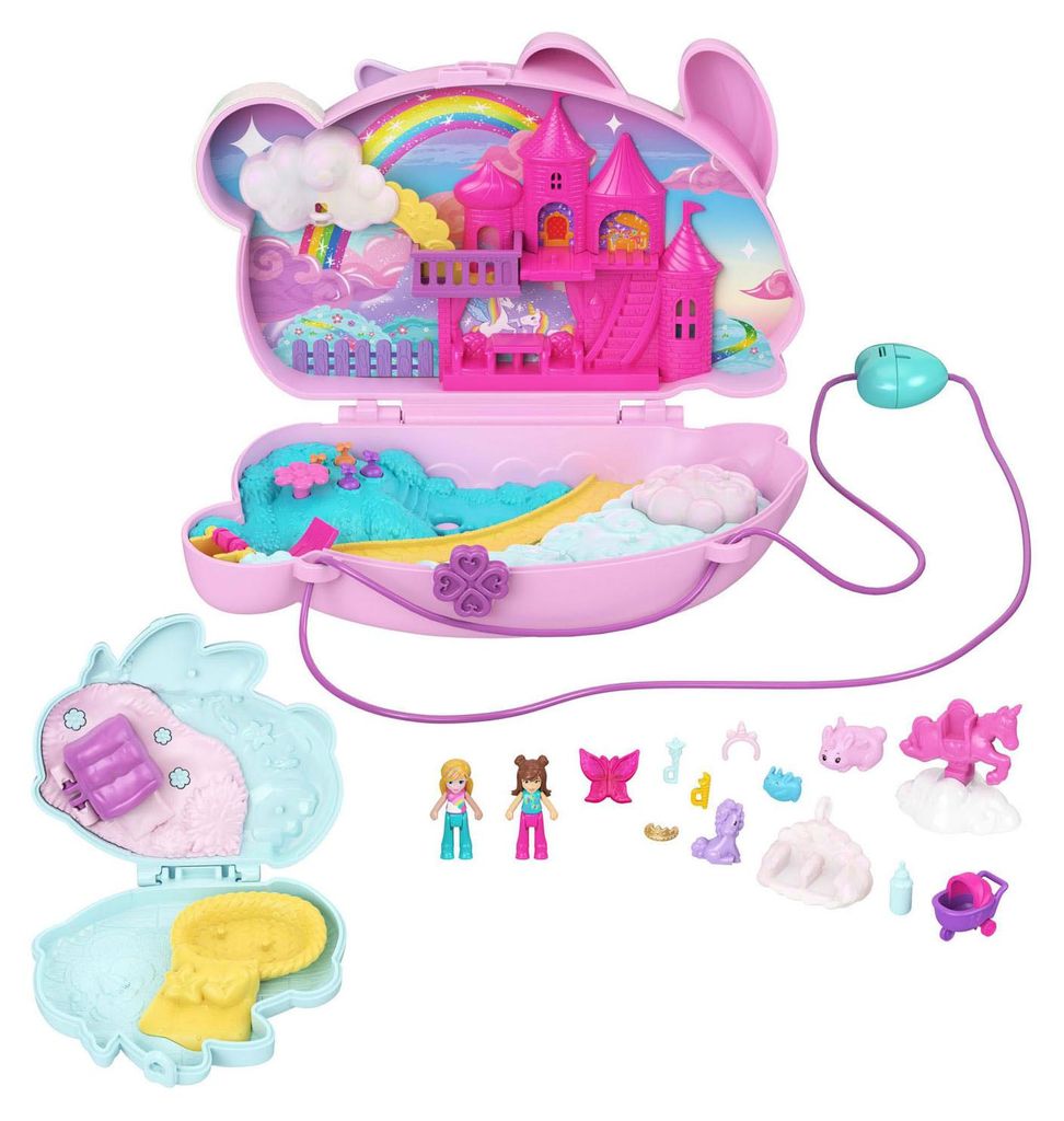 Polly Pocket : Ensemble de jeu compact 2 en 1, thème Image du produit 