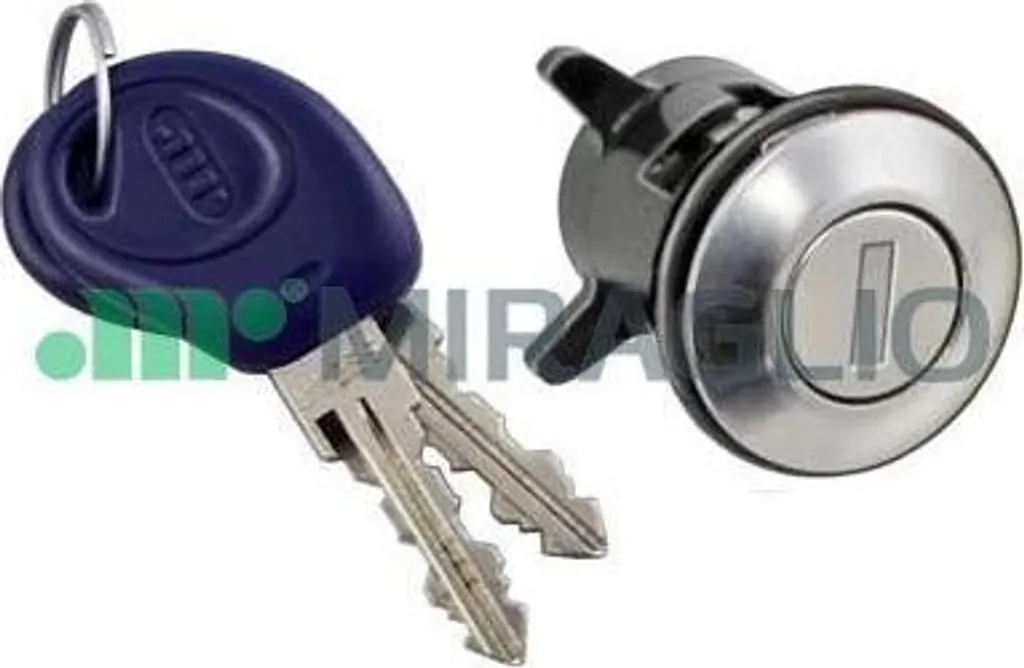 Cylindre de Serrure Miraglio 80/419 pour Fiat Seicento OE 7737217