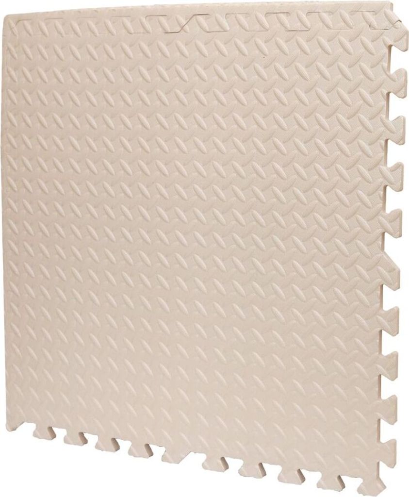 X-star EVA Schaumstoffmatte 4er Set 60x60cm Beige