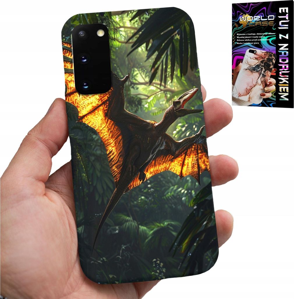Gehäuse Für Samsung Galaxy S20 - Dino Dinosaurier Pterodactyl Rückseite Fall