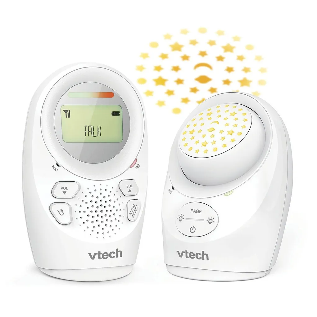 Écoute-bébé numérique Vtech DM1212 Safe & Sound avec veilleuse étoilée