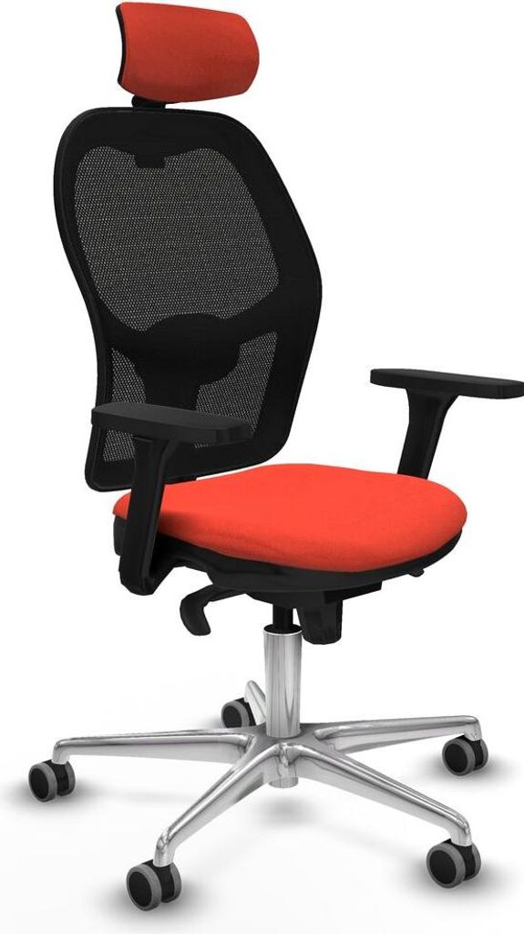 Bürostuhl mit Kopfstütze Jorquera Piqueras y Crespo 3D086G2 Dunkelorange