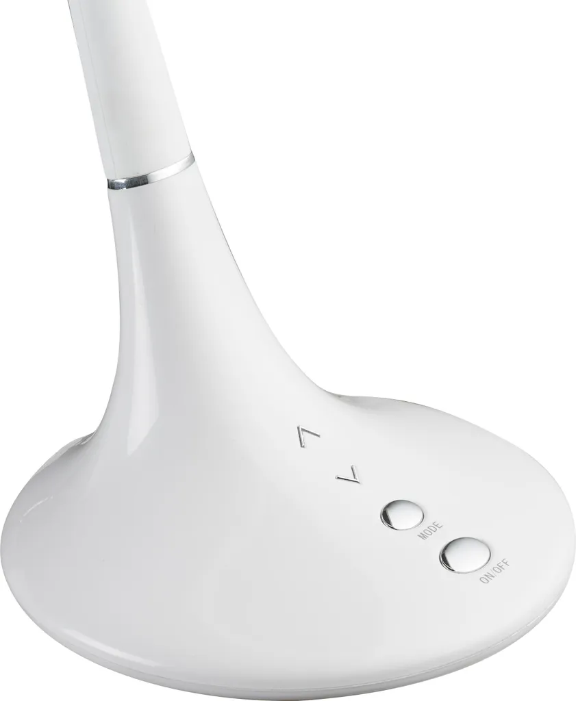 Éclairage d'appoint LED en métal chromé pour lecture et table de nuit - 3