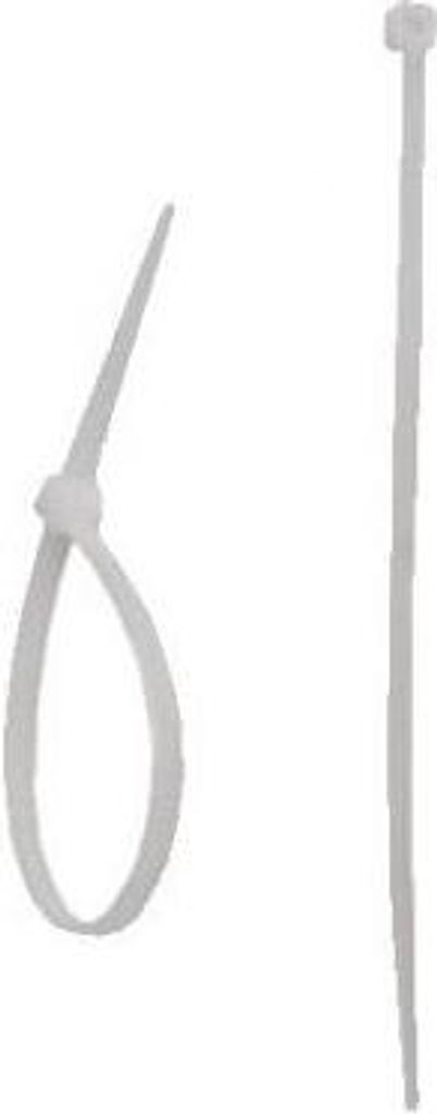 Ajile Kabelbinder 4,8 X 200 Mm Weiß – 20 Stück – Aus Nylon – Für Haushalt, Garten & Elektro