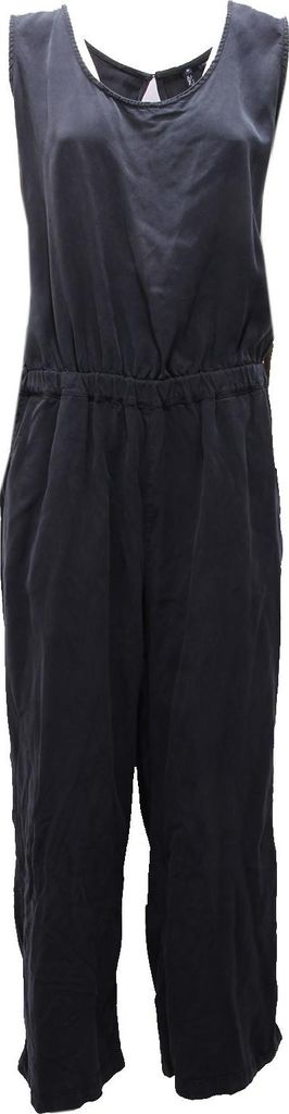 0405AG tuta donna WOOLRICH blue garment dyed jumpsuit woman