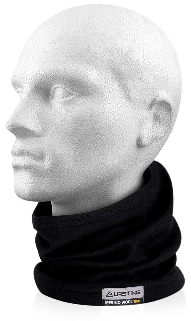 Lasting Merino-Halswärmer kurz BULS schwarz
