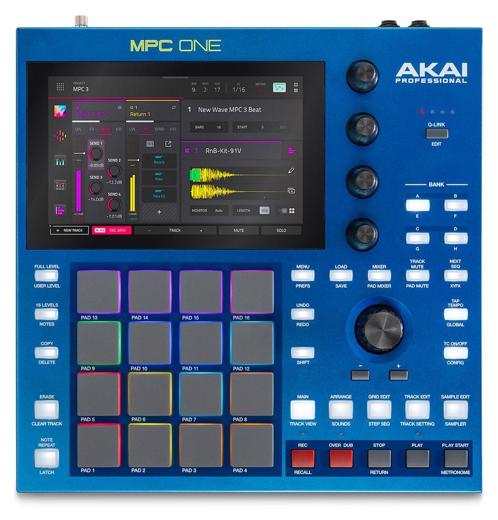 Akai MPC One G2, SD, USB Type-C, DIN (5-pin), 1 szt., 272 Zdjęcie produktu 
