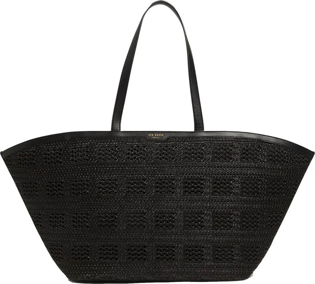 Grand Sac Shopper Noir Pamylaa Ted Baker : Fini le Manque de Place