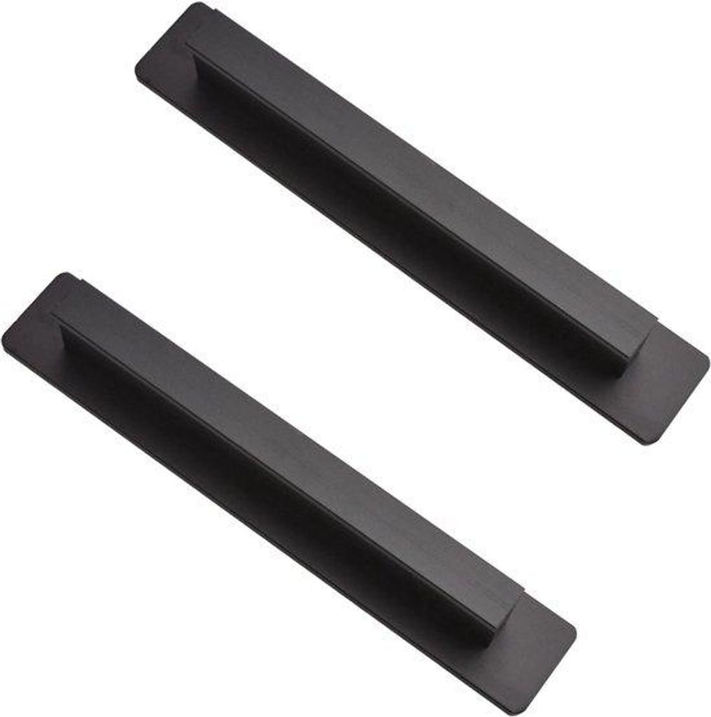 Maniglia autoadesiva 2x 150 mm in alluminio per porte in Immagine del prodotto 