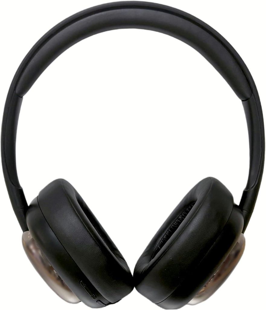 Kabellose Bluetooth-Kopfhörer mit Hi-Fi-Stereo, 40-mm-Treibern, Bass Boost, Noise Cancelling, 12h Akku, leicht & komfortabel, für Reisen & Alltag