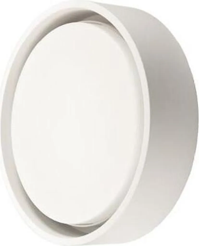 Applique LED 7W 3000K ronde blanche Ø27 cm Frame pour mur extérieur
