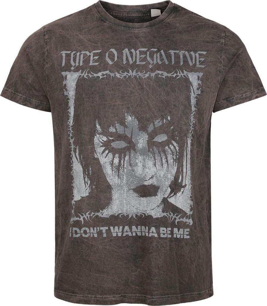 Type O Negative T-Shirt Herren I Don't Wanna grau L