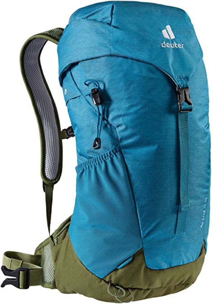 deuter Wanderrucksack Rucksack AC Lite 14 SL Backpack Denim-Pine blau grün