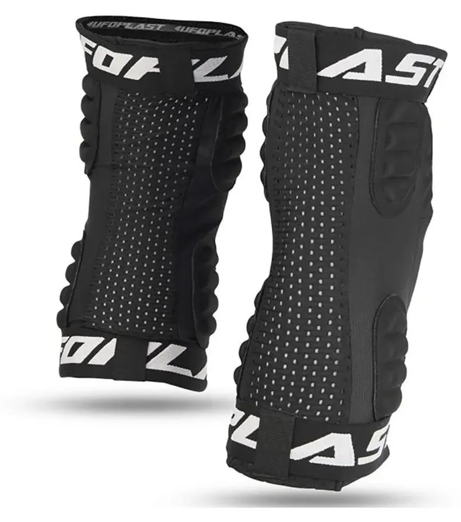 Genouillères Articulées UFO Spartan Noir S-M avec Maintien Ergonomique