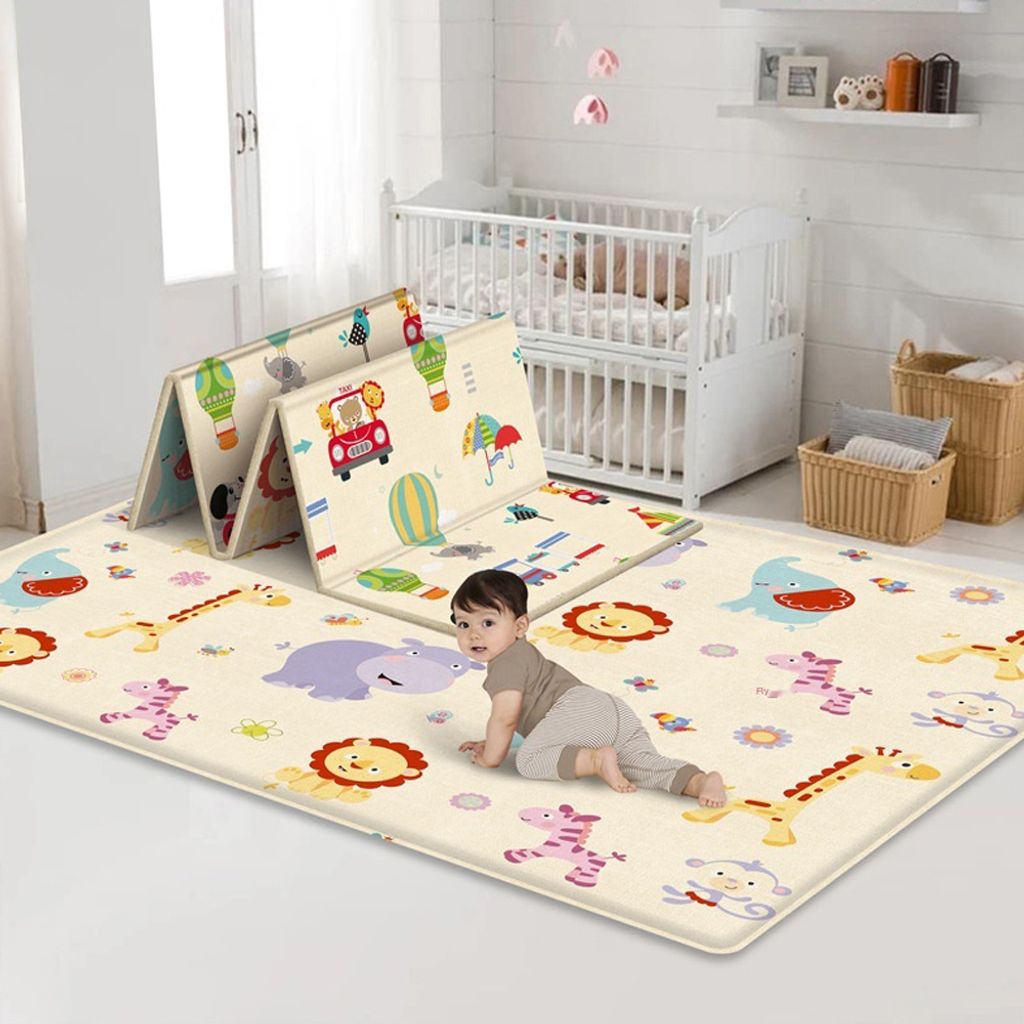 200*180cm Babyspiel Spielmatte Faltbar Spielteppich Kinderteppich Krabbelmatte 