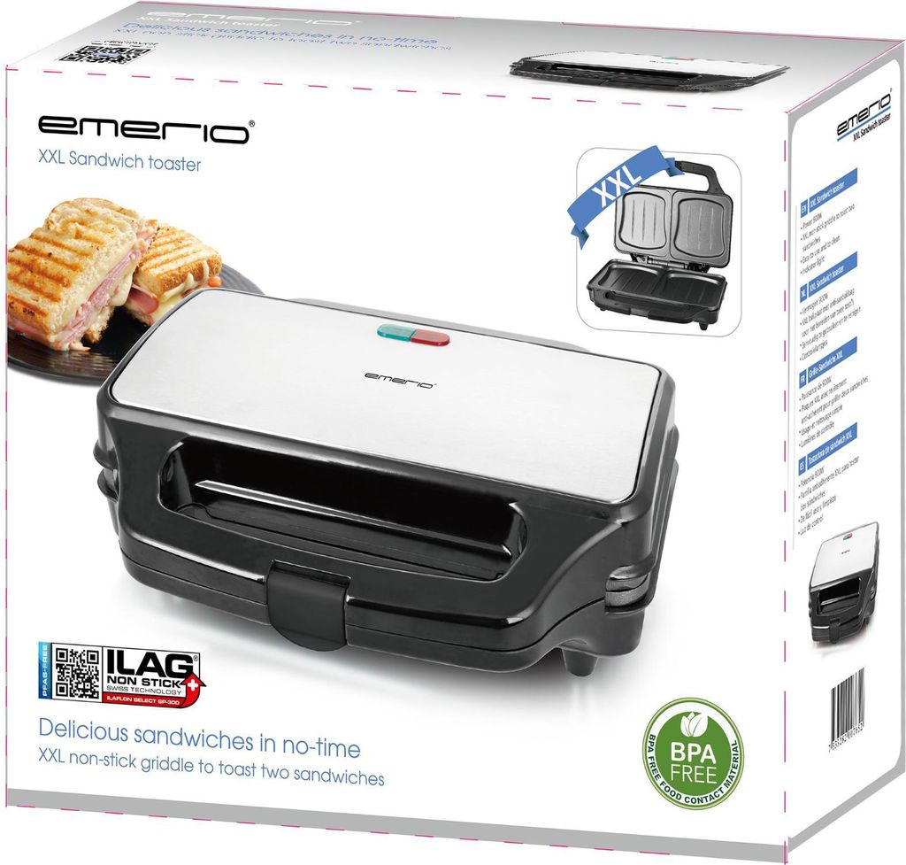Super Mario Sandwichtoaster Aus Kunststoff – BPA-frei, Rechteckig, Mehrfarbig (Artikel 2712)