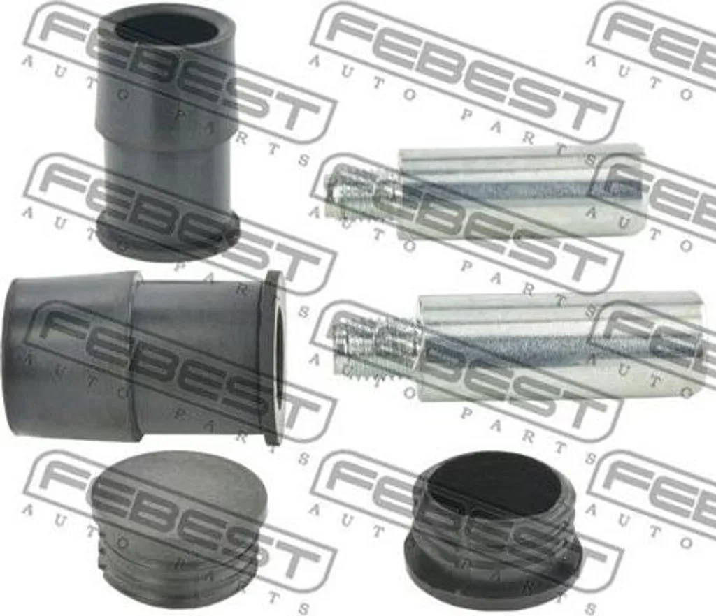 FEBEST 2074-DURF-KIT Perno di guida, pinza freno OE K68052367AA compatibile con A6 4G, A7 4G, A8 4H, Q5, Multivan V, Multivan VI, Transporter V, Caravelle VI, Transporter VI