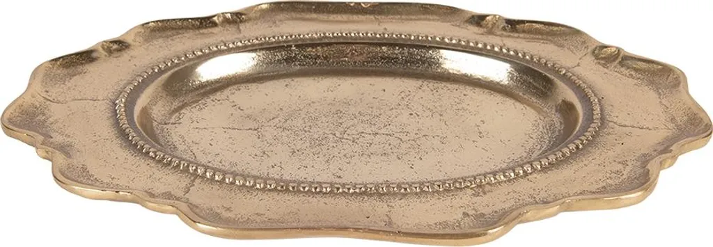 Centre de Table Doré en Aluminium pour Décoration de Fête et Mariage