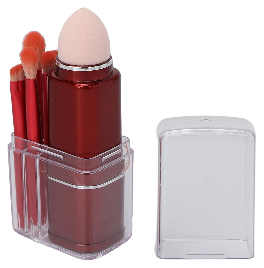 8-in-1 Make-up-Pinselset, teleskopierbare Mini-Kosmetikpinsel für Anfänger, Rouge- und Lidschattenpinsel
