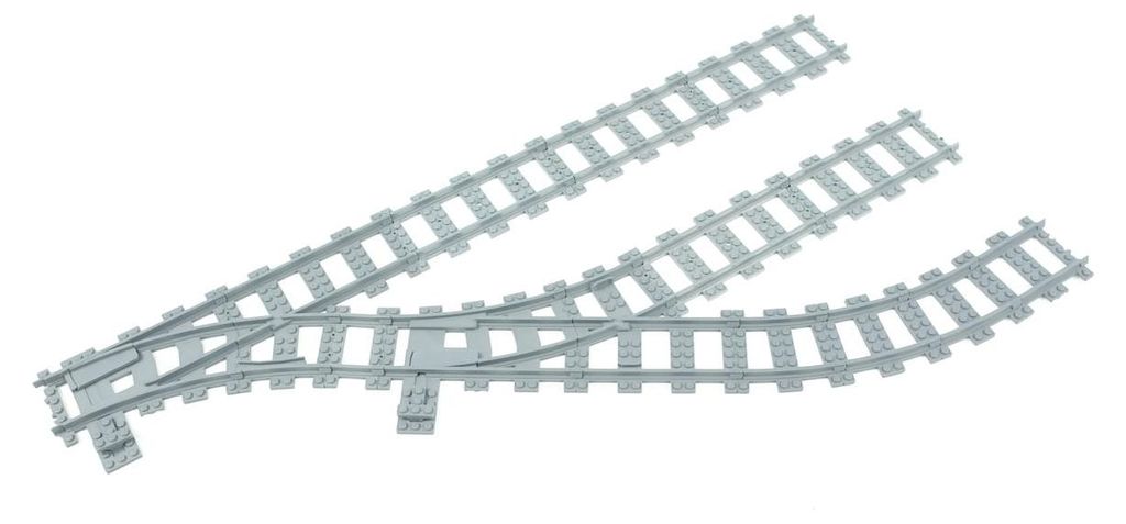 Trixbrix Rangierbahnhof 3-gleisig rechts R40 – Schienen Produktbild 