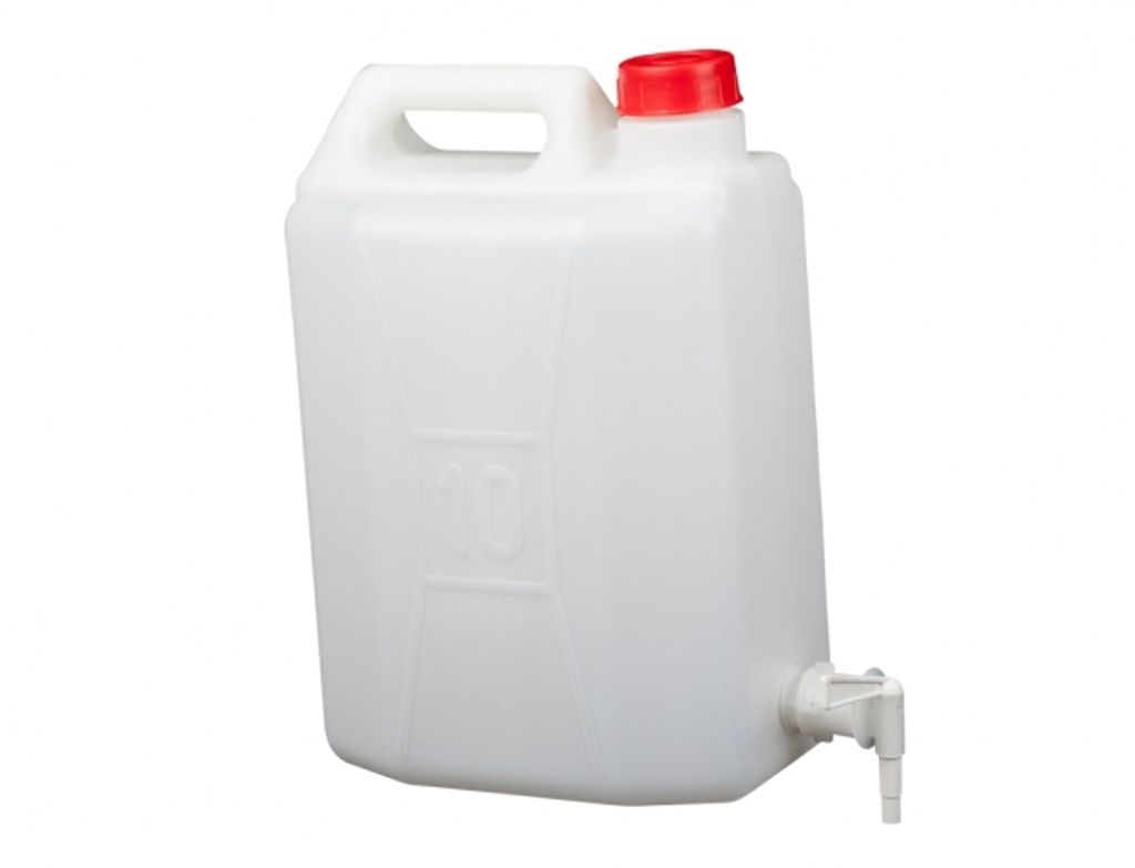 Wasserkanister Behälter Wassertank mit Deckel und Hahn Produktbild 