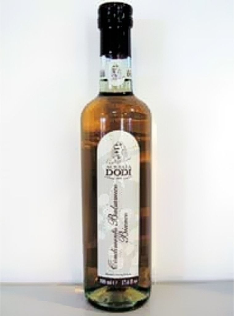 Weißer Balsamessig Barrique Balsamico Dodi Acetaia 500 ml. Produktbild 