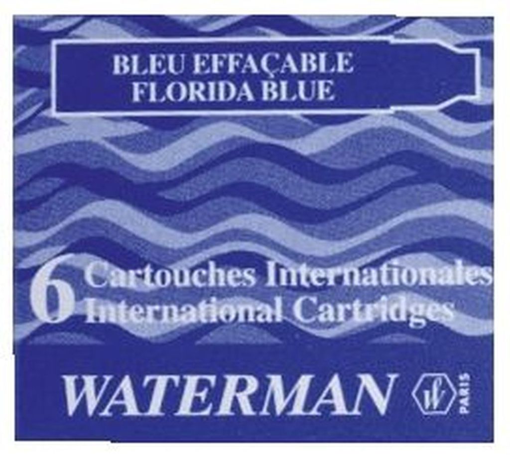 WATERMAN Tintenpatrone Inter. Serenity Blue 6 Stück Obrázok produktu 