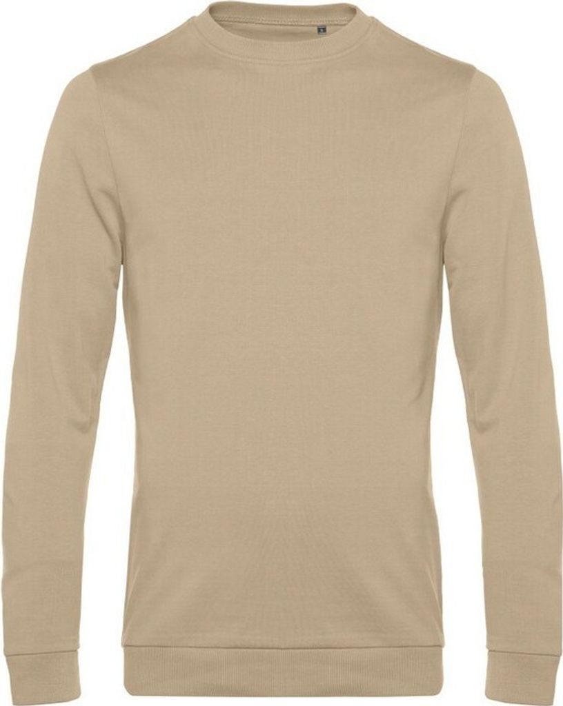 B&C - Sweatshirt für Herren angesetzte Ärmel BC4680 (XS) (Sand)