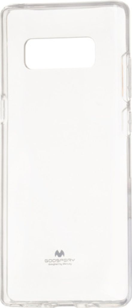 Goospery Jelly Silikon-Hülle Tasche Case Cover für Samsung Galaxy Note 8 transparent