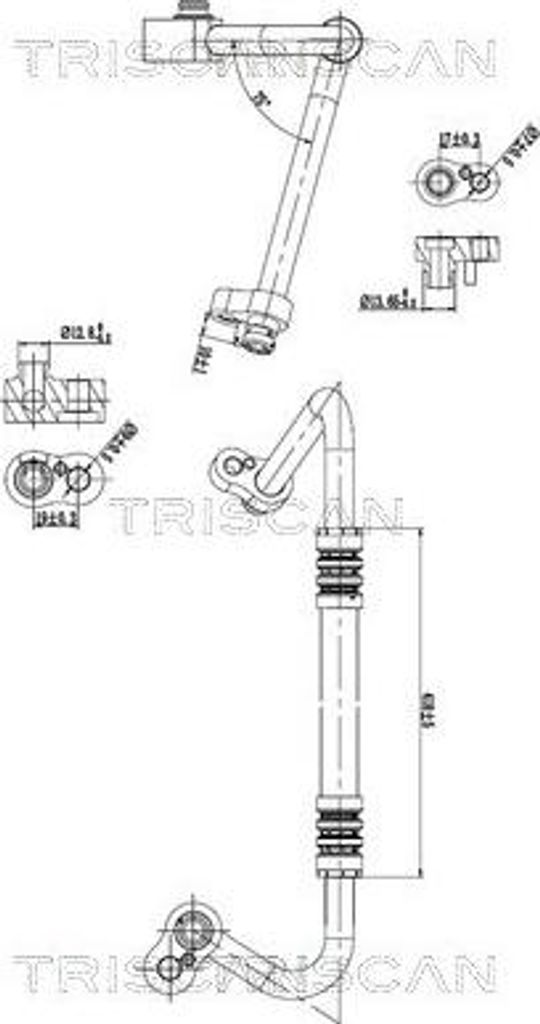 Hochdruck-/Niederdruckleitung, Klimaanlage