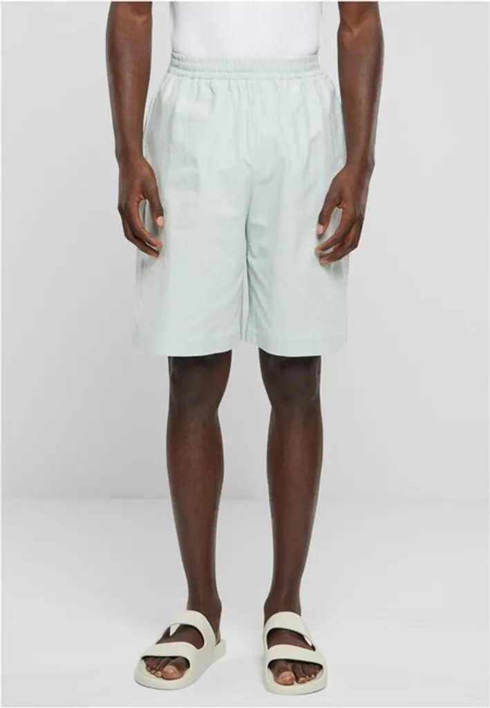 Short Large Homme en Crêpe Frostmint Urban Classics Coupe Ample