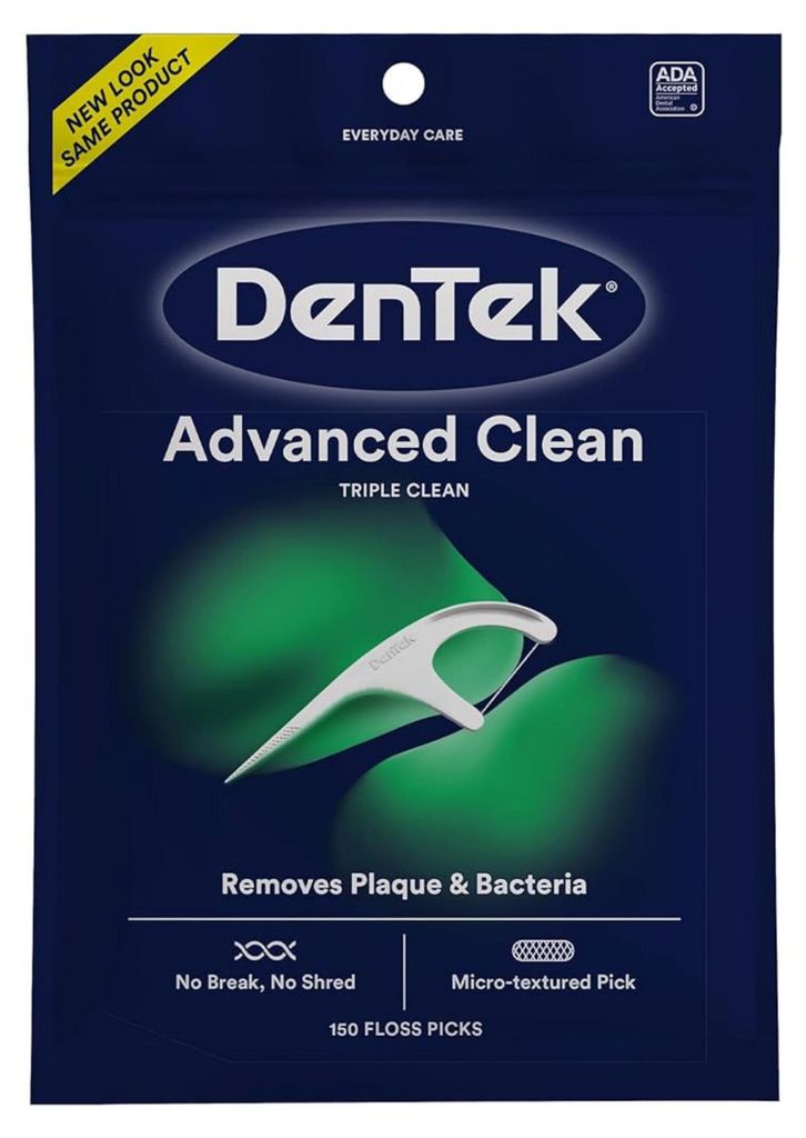 Dentek | Zahnseide - 150 Stück - Mit Fluor - Für Produktbild 